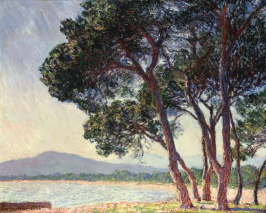 Claude Monet „Strand von Juan-les-Pins“ 92 x 73 cm 1