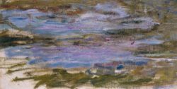 Claude Monet "Nympheas -Seerosen" 52 x 27 cm