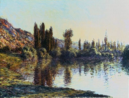 Claude Monet „Die Seine bei Vetheuil“ 100 x 73 cm 1