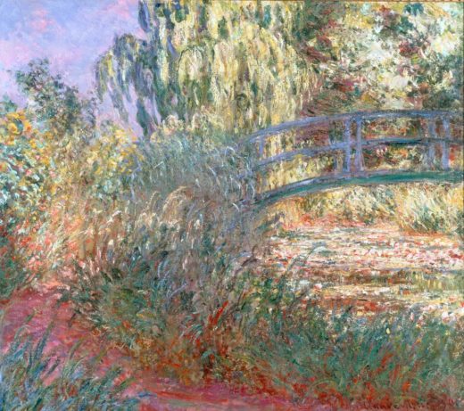 Claude Monet „Der Seerosenteich“ 100 x 89 cm 1