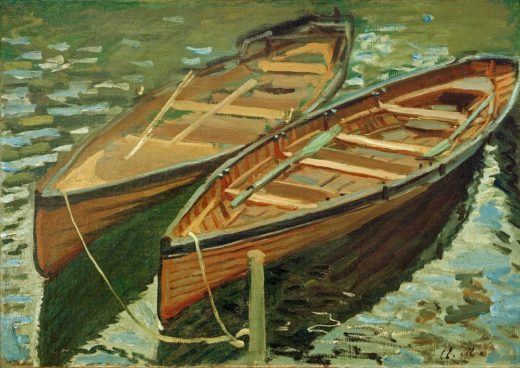 Claude Monet „Boote“ 46 x 33 cm 1