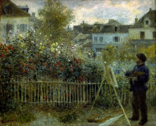 Auguste Renoir „Claude Monet beim Malen“ 60 x 46 cm 1