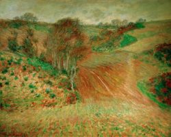Claude Monet "Winterlandschaft bei Etretat" 81 x 65 cm