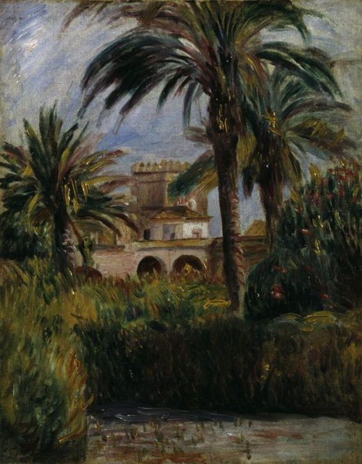 Auguste Renoir „Botanischer Garten in Algier“ 33 x 41 cm 1