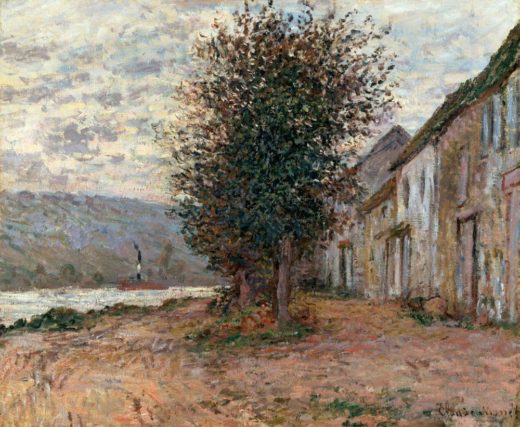 Claude Monet „Seineufer bei Lavacourt“ 65 x 54 cm 1