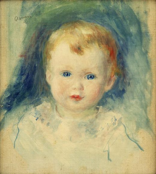 Auguste Renoir „Kinderbildnis“ 23 x 28 cm 1