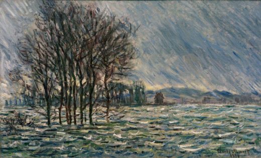 Claude Monet „Hochwasser“ 100 x 60 cm 1