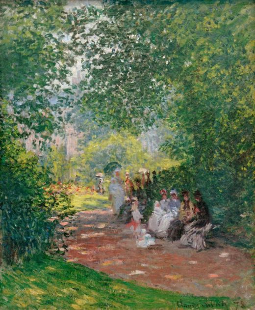 Claude Monet „Im Park Monceau“ 54 x 65 cm 1