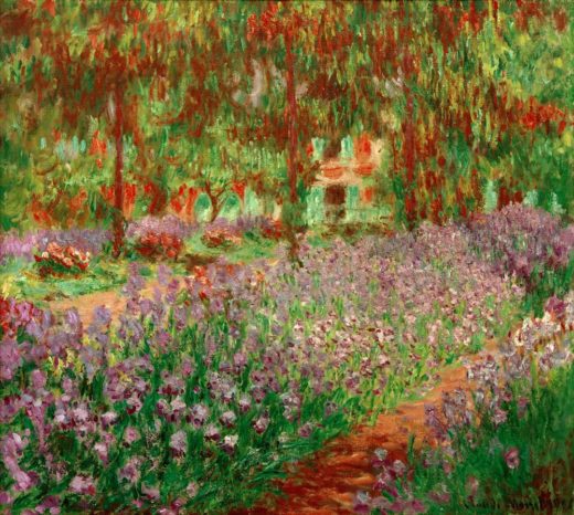 Claude Monet „Der Garten“ 92 x 81 cm 1