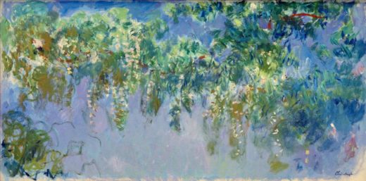 Claude Monet „Glyzinien“ 200 x 100 cm 1