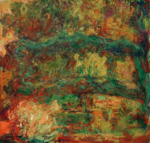 Claude Monet „Die Japanische Brücke“ 92 x 88 cm 1