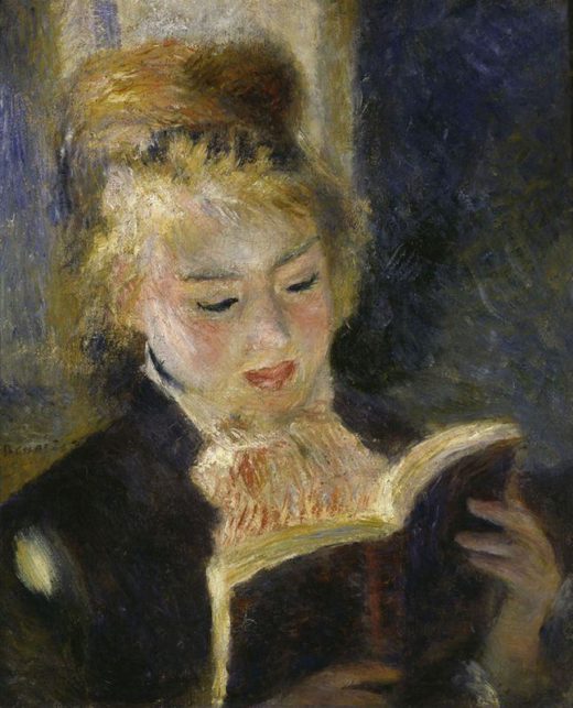 Auguste Renoir „Lesendes Mädchen“ 38 x 46 cm 1