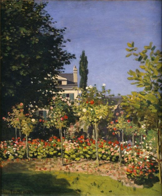 Claude Monet „Blühender Garten“ 54 x 65 cm 1