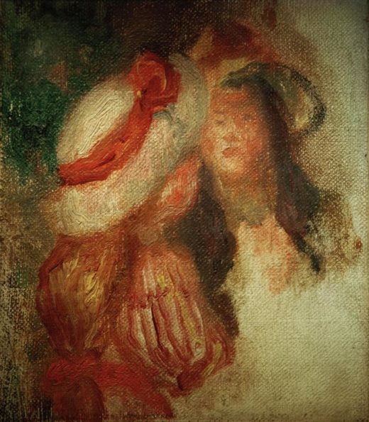 Auguste Renoir „Zwei kleine Mädchen“ 10 x 11 cm 1