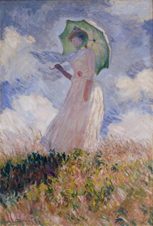 Claude Monet „Frau mit Sonnenschirm“ 88 x 131 cm 1