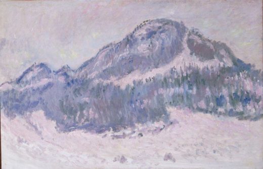 Claude Monet „Berg Kolsaas in Norwegen“ 100 x 65 cm 1