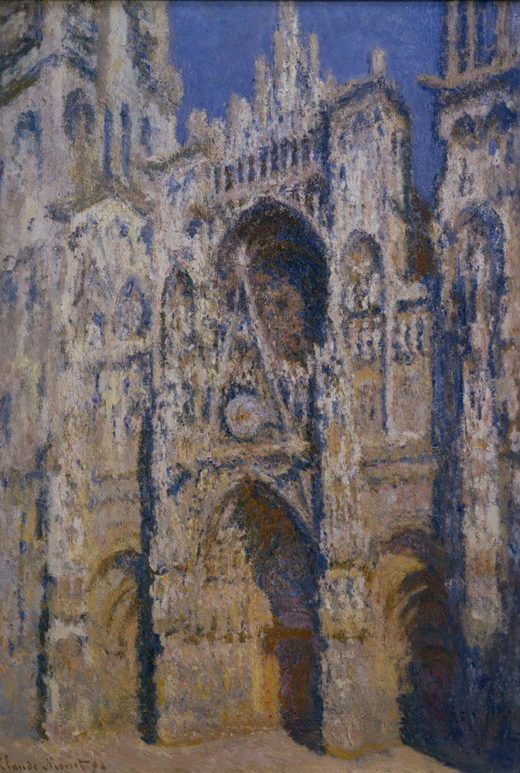 Claude Monet „Die Kathedrale von Rouen im Sonnenlicht“ 73 x 107 cm 1