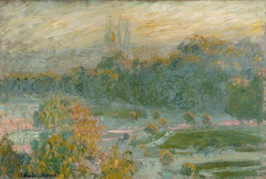 Claude Monet „Die Tuilerien“ 75 x 50 cm 1