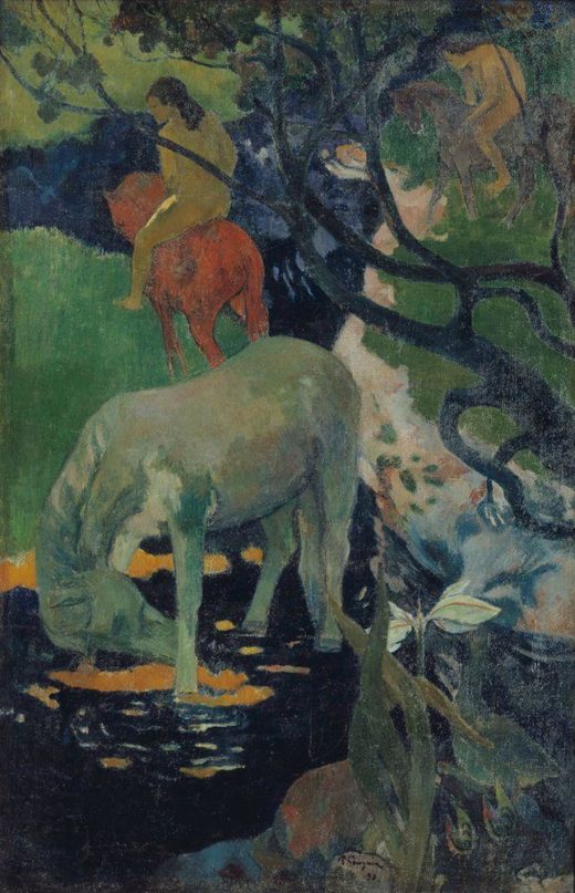 Paul Gauguin „Der Schimmel“  92 x 140 cm 1
