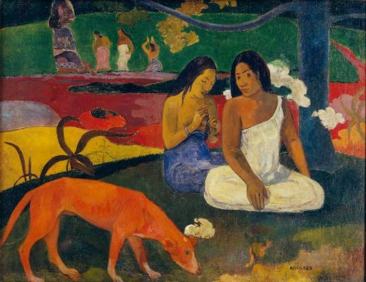 Paul Gauguin „Freude (Arearea)“  94 x 75 cm 1