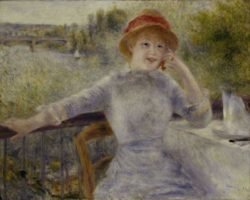 Auguste Renoir "Alphonsine Fournaise" 93 x 73 cm