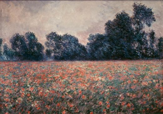 Claude Monet „Mohnblumen bei Giverny“ 92 x 65 cm 1