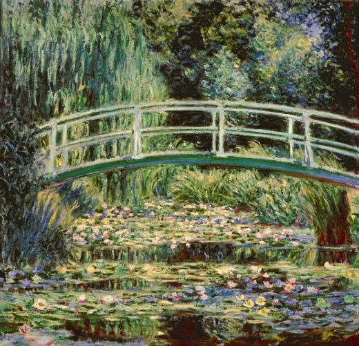 Claude Monet „Der Seerosenteich“ 93 x 89 cm 1