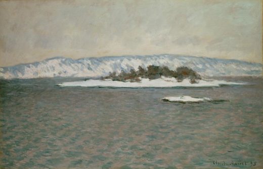 Claude Monet „Fjord von Christiania“ 100 x 65 cm 1