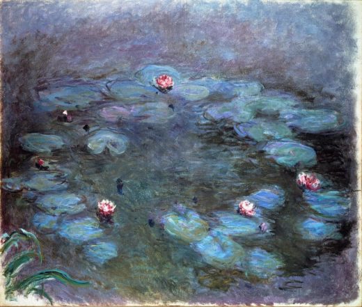 Claude Monet „Nympheas -Seerosen“ 150 x 74 cm 1