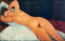 Amedeo Modigliani "Akt" 73 x 117"cm