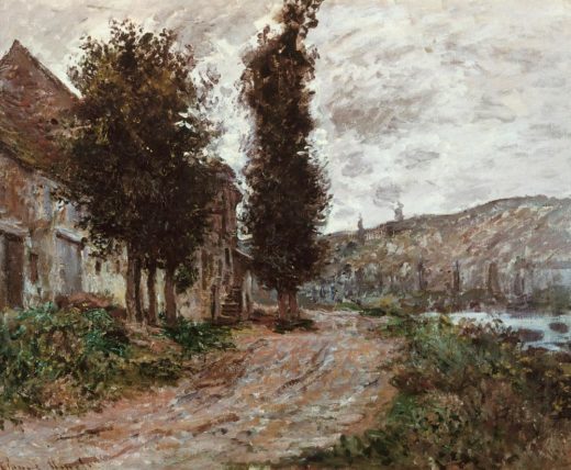 Claude Monet „Treidelweg bei Lavacourt“ 74 x 60 cm 1