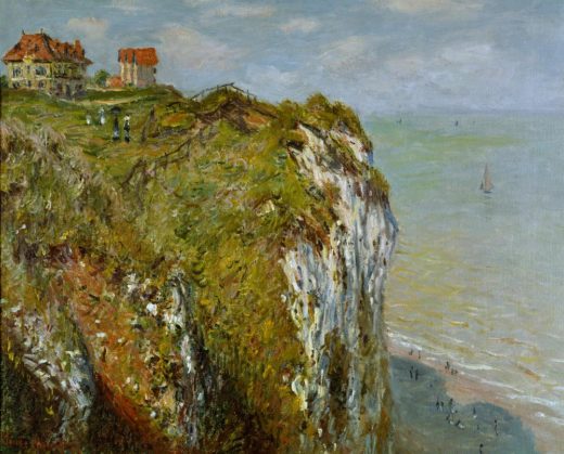Claude Monet „Steilküste bei Dieppe“ 81 x 65 cm 1