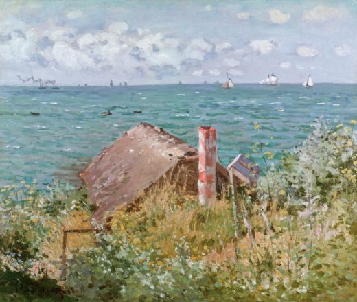 Claude Monet „Hütte bei Sainte-Adresse“ 62 x 52 cm 1