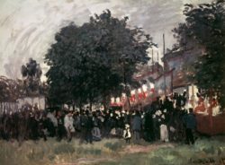 Claude Monet "Das Fest von Argenteuil" 81 x 60 cm