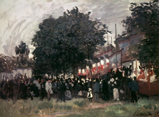 Claude Monet „Das Fest von Argenteuil“ 81 x 60 cm 1