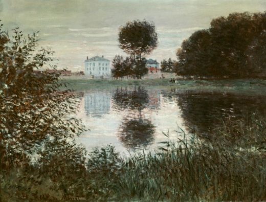 Claude Monet „Der kugelförmige Baum in Argenteuil“ 81 x 60 cm 1