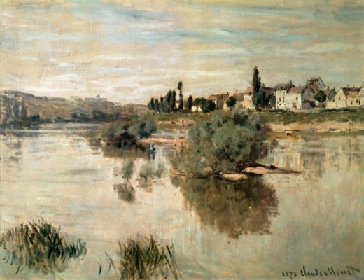 Claude Monet „Die Seine bei Lavacourt“ 74 x 56 cm 1