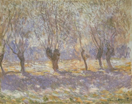 Claude Monet „Weiden in Giverny“ 93 x 73 cm 1