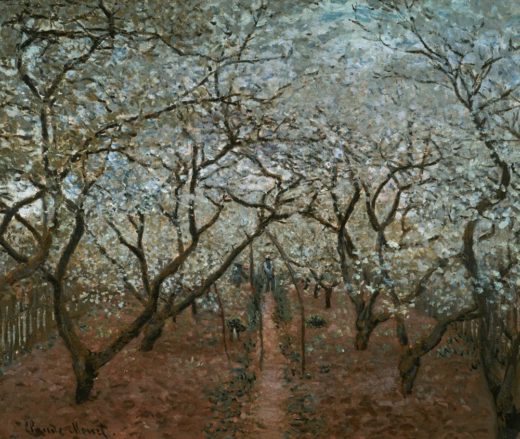 Claude Monet „Blühender Obstgarten“ 65 x 55 cm 1