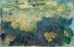 Claude Monet "Nympheas -Seerosen" 200 x 130 cm