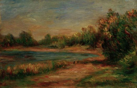 Auguste Renoir „Landschaft in Guernesey“ 33 x 22 cm 1