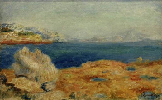 Auguste Renoir „Küstenlandschaft“ 33 x 22 cm 1