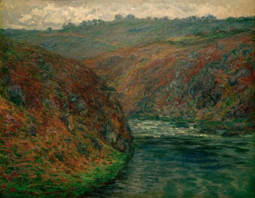 Claude Monet „Blick auf die Creuse“ 92 x 73 cm 1