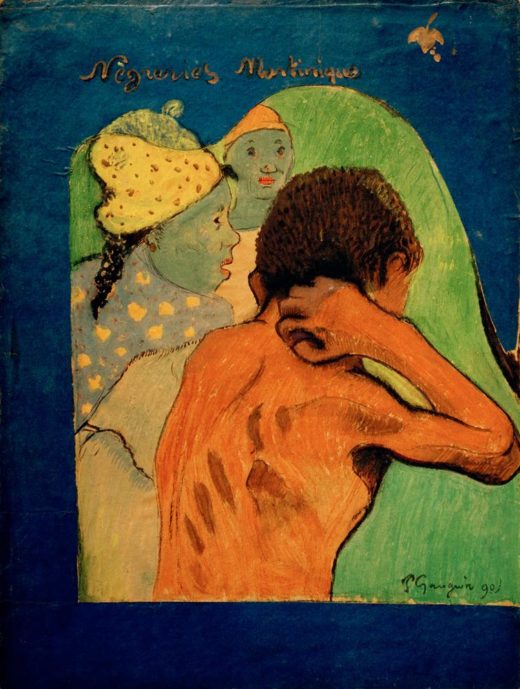 Paul Gauguin „Nègreries Martinique“  25 x 33 cm 1