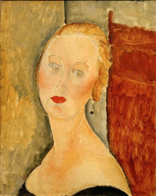 Amedeo Modigliani „Madame Survage“ 54 x 44″cm 1