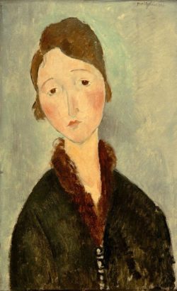 Amedeo Modigliani "Anna" 38 x 61"cm