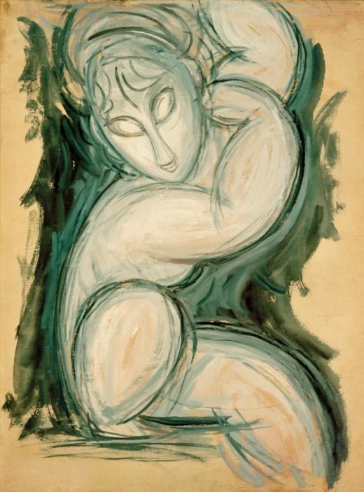 Amedeo Modigliani „Karyatide“ 61 x 46″cm 1