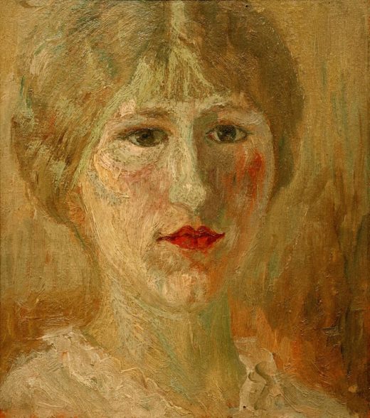 Amedeo Modigliani „Porträt einer Frau“ 25 x 22″cm 1