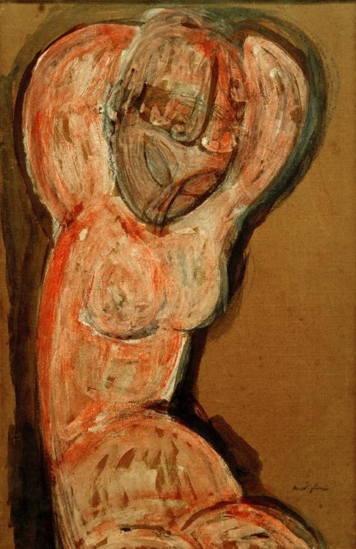 Amedeo Modigliani „Karyatide“ 49 x 32″cm 1