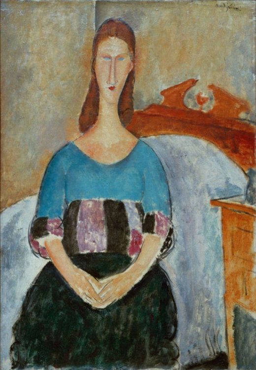 Amedeo Modigliani „Jeanne Hébuterne“ 54 x 38″cm 1